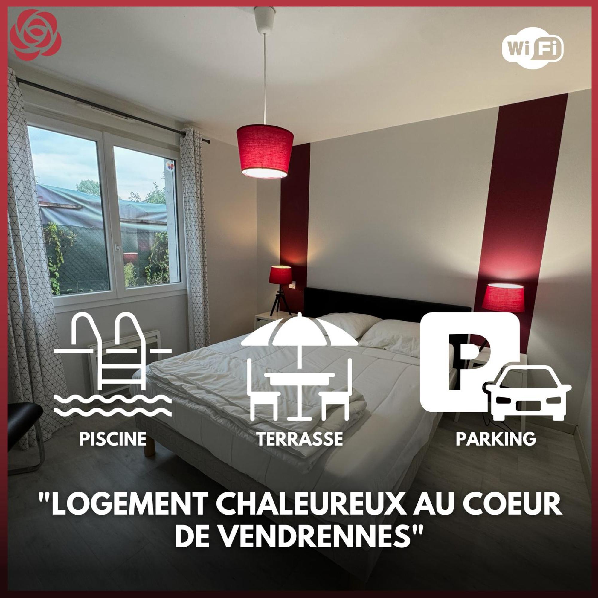 Апартаменты Domaine Des 5 Roses - Rose Rouge La Guierche Экстерьер фото